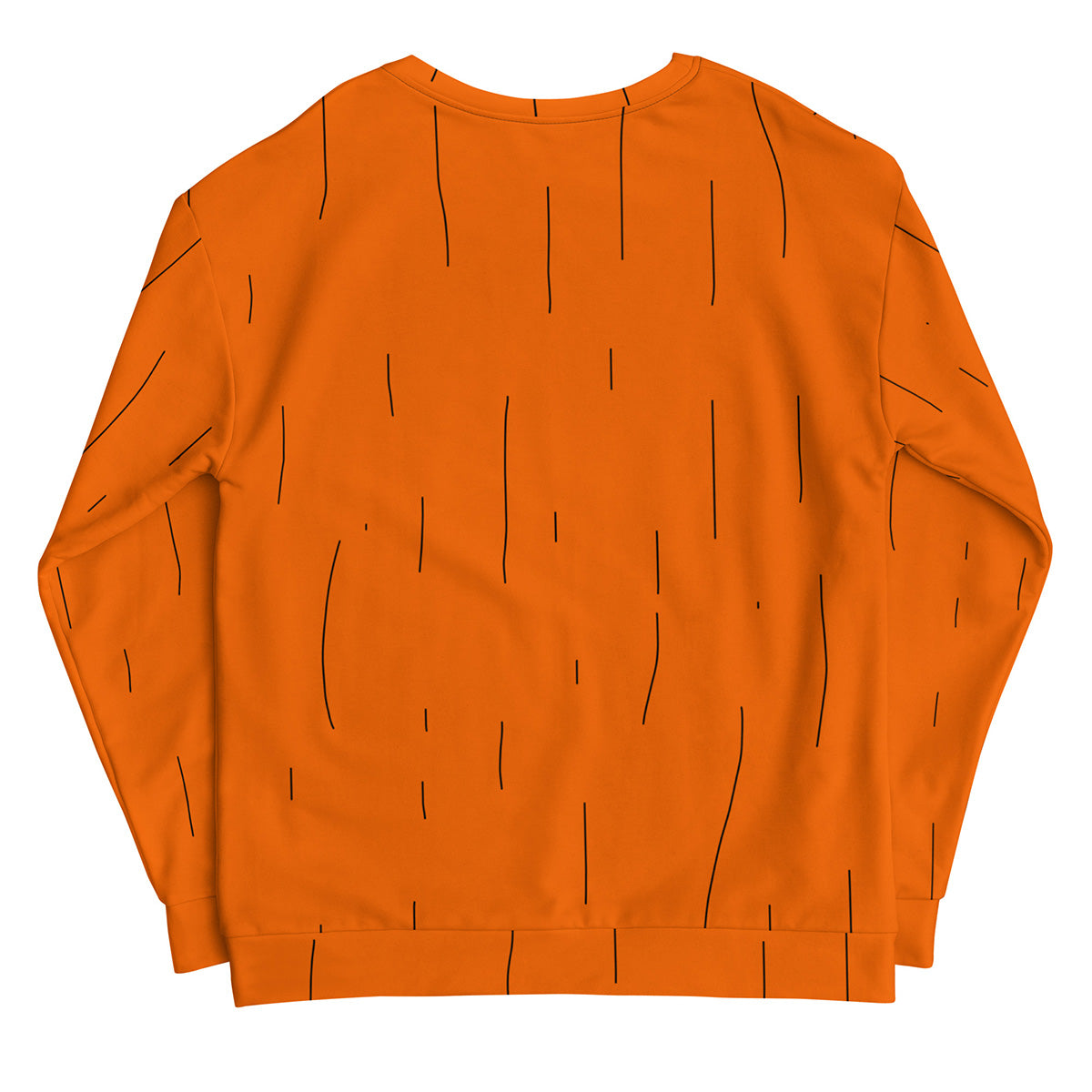 'Orange Pumpkin' All-Over-Print Unisex Sweatshirt