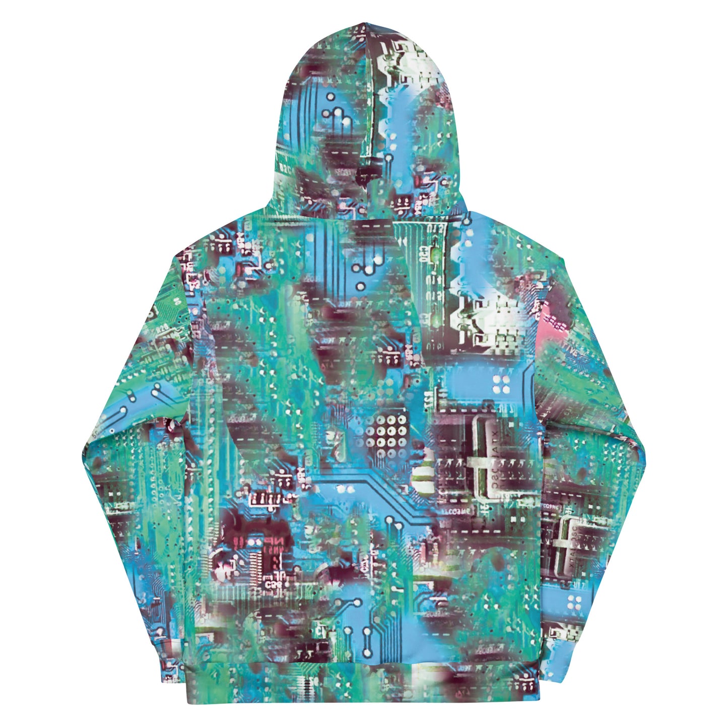 'Hybrid' All Over Print Unisex Hoodie