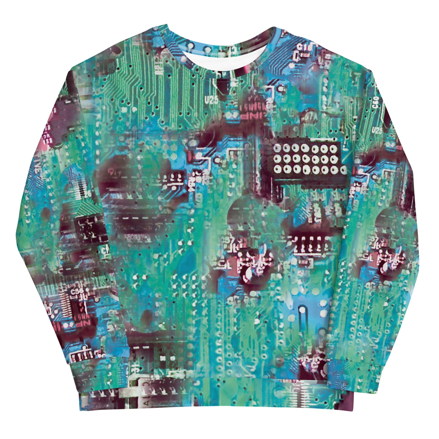 'Hybrid' All Over Print Unisex Sweatshirt