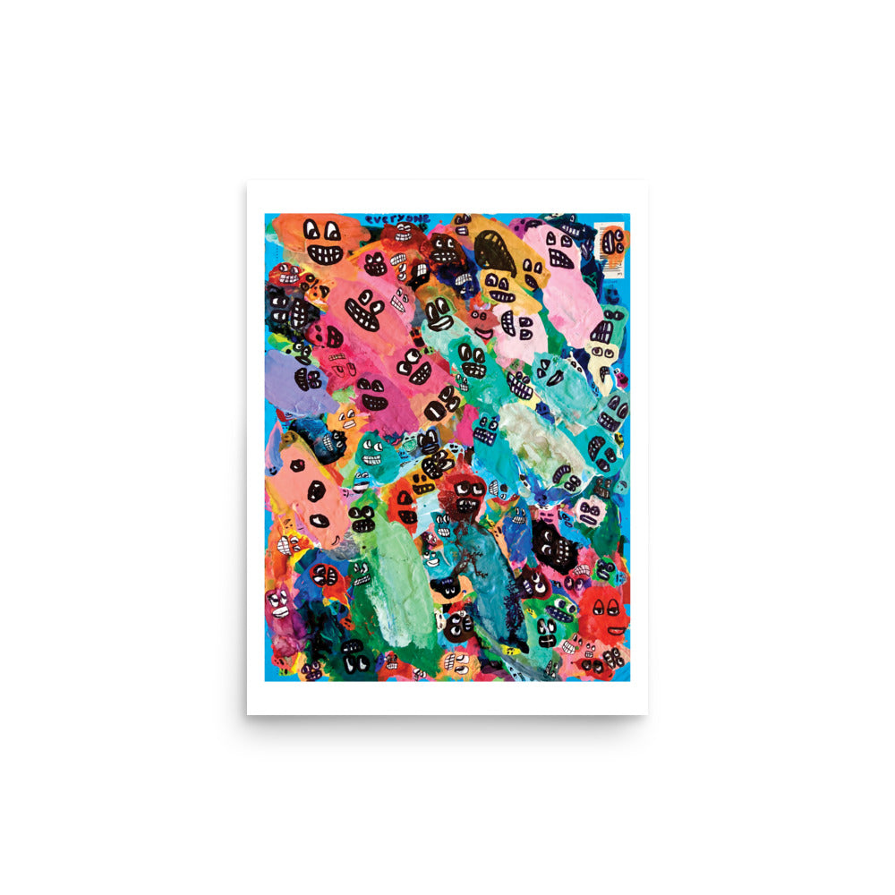 'Everyone' Poster Print