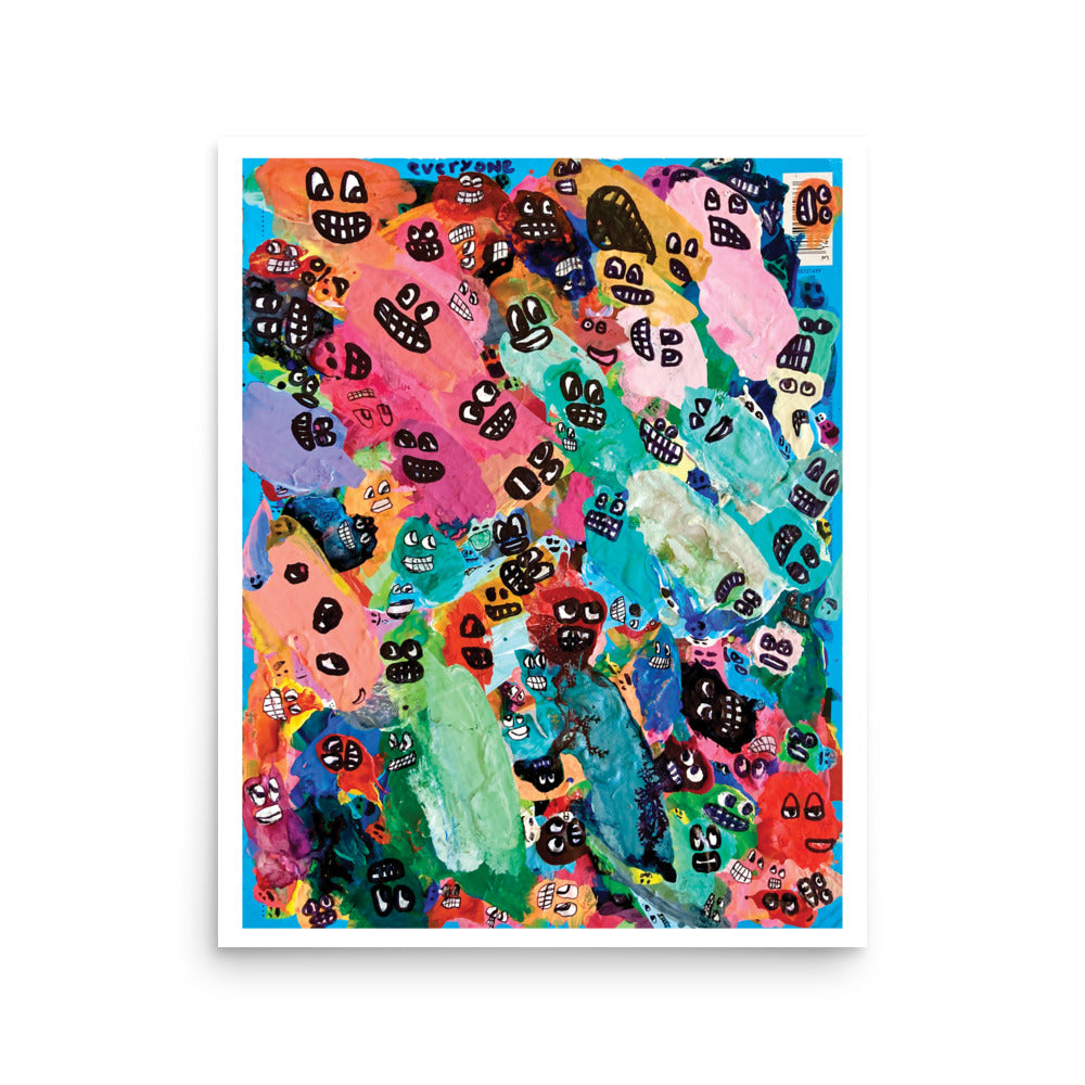 'Everyone' Poster Print