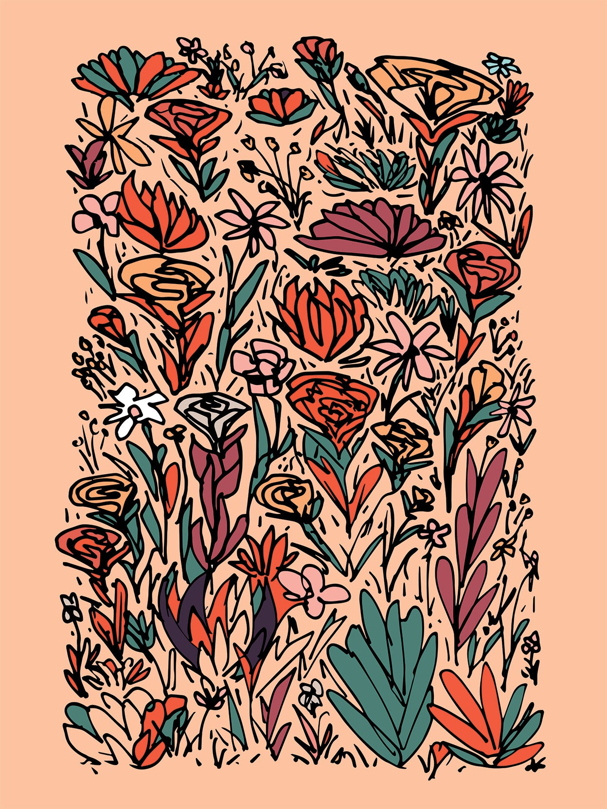 'Love Garden No.01' Poster Print