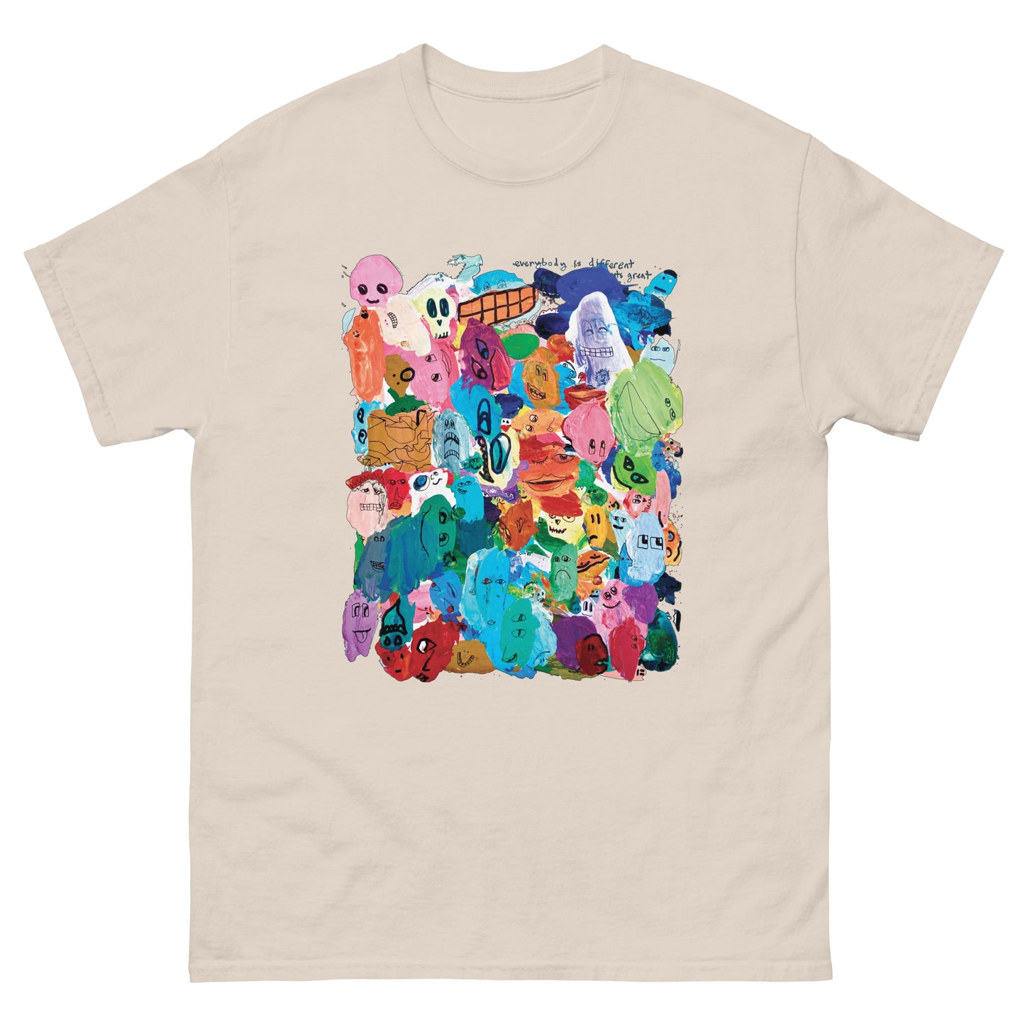 'Everybody Different. It's Great!' Unisex Classic Tee