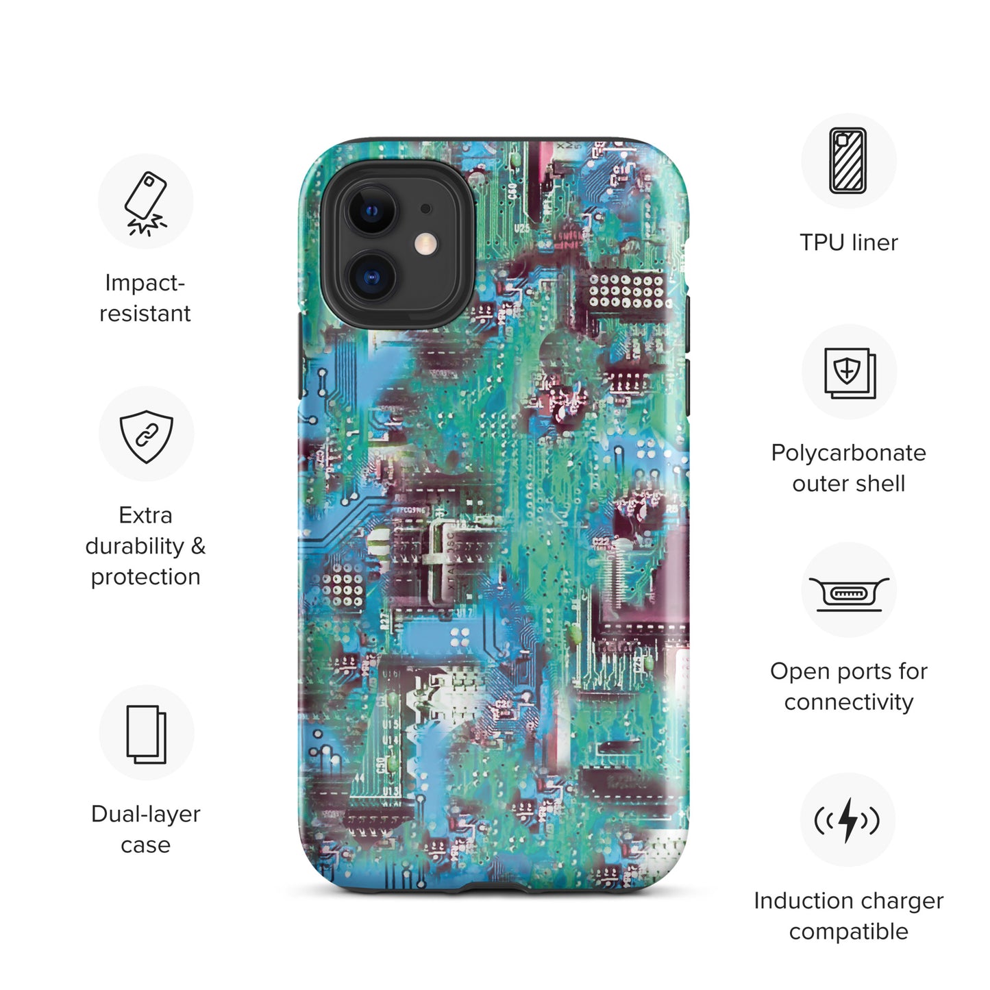 "Tech" Tough Case for iPhone®