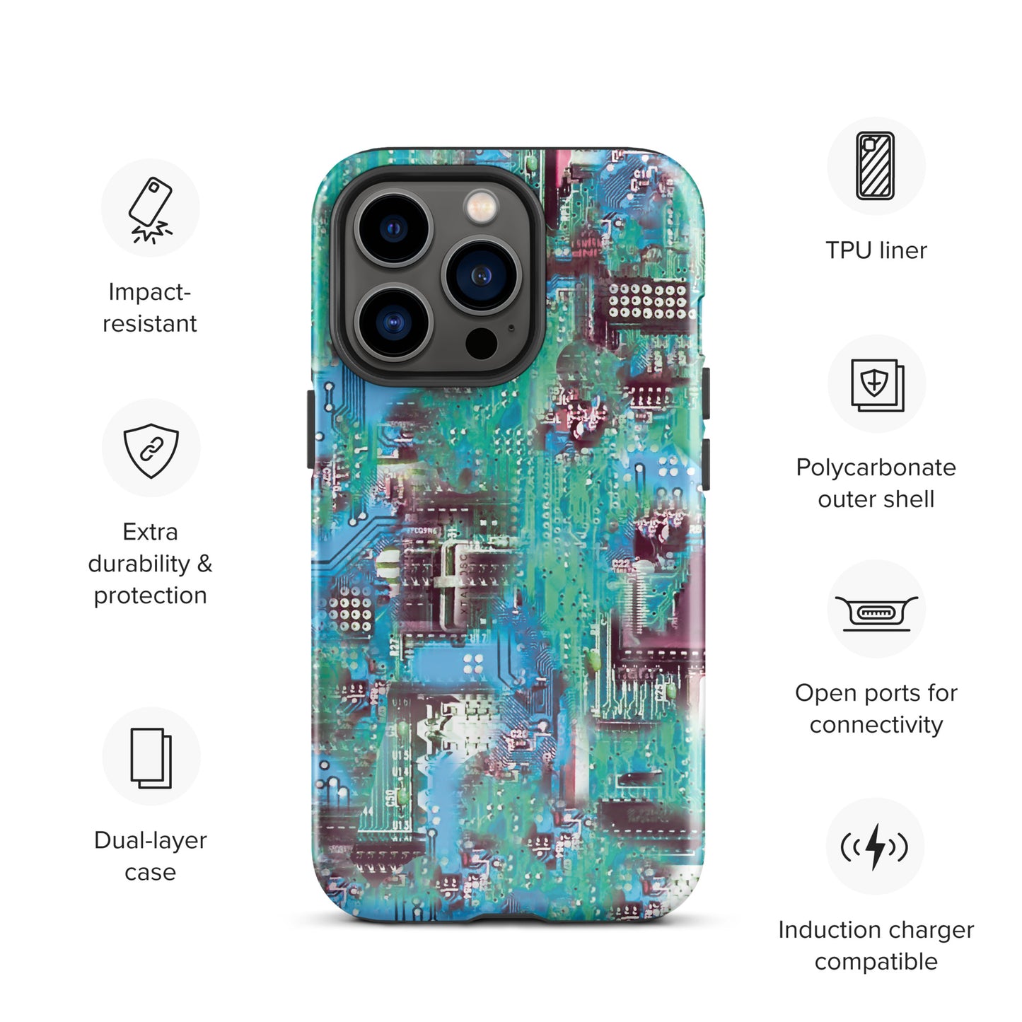 "Tech" Tough Case for iPhone®