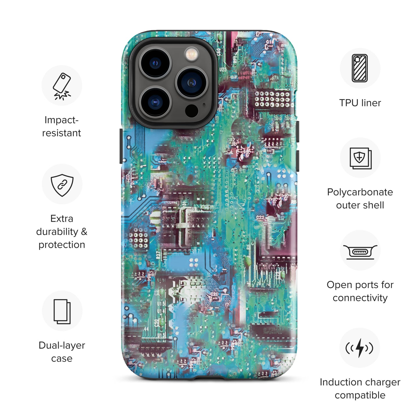 "Tech" Tough Case for iPhone®