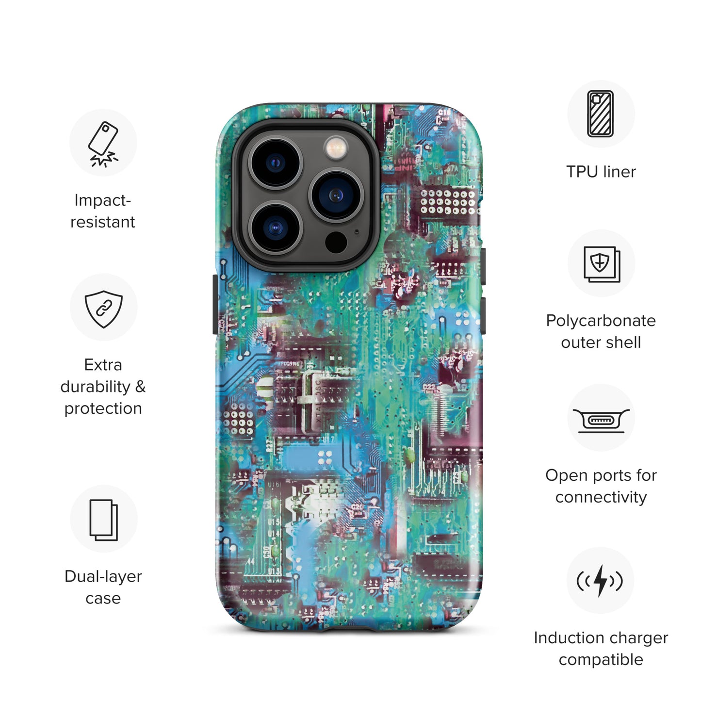 "Tech" Tough Case for iPhone®