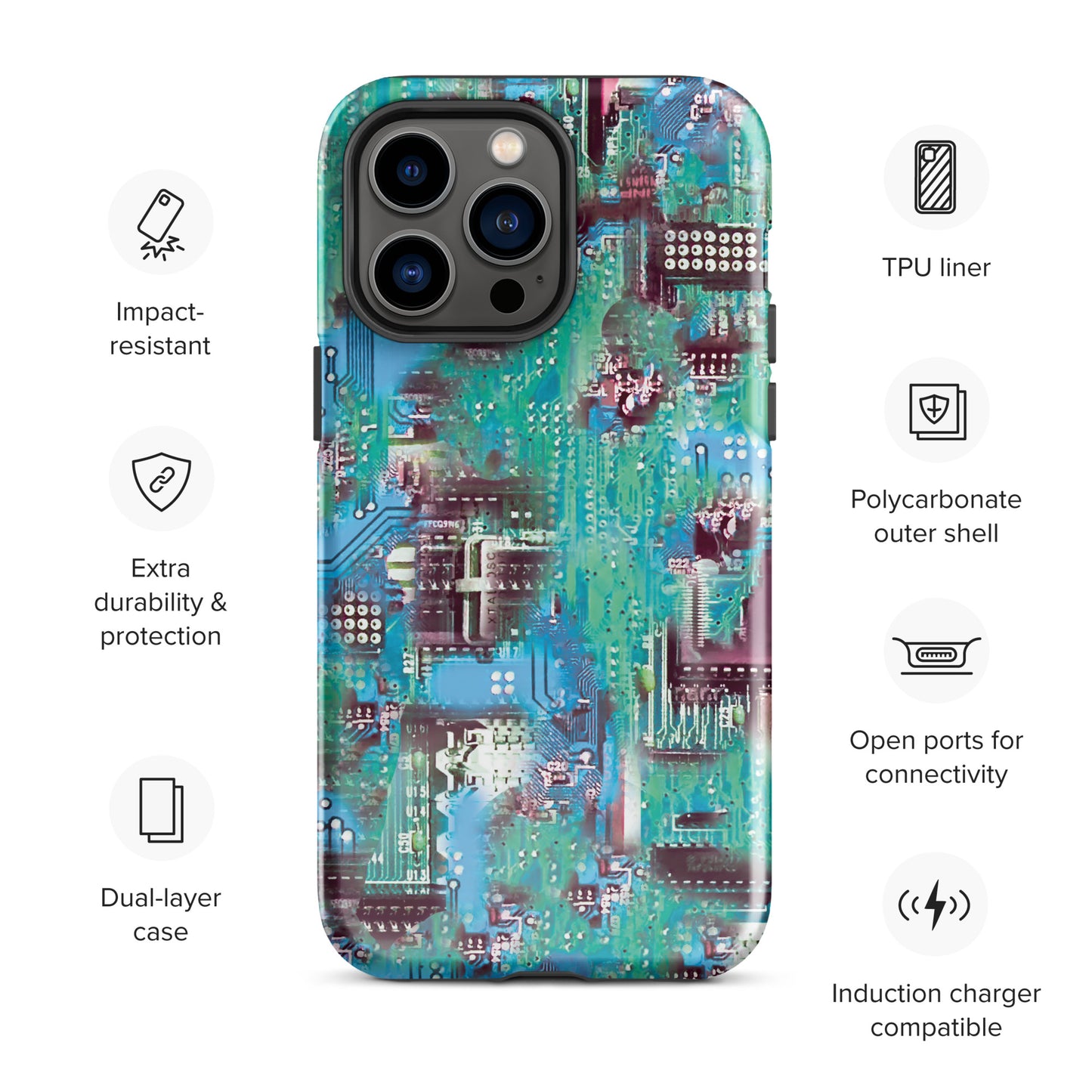 "Tech" Tough Case for iPhone®