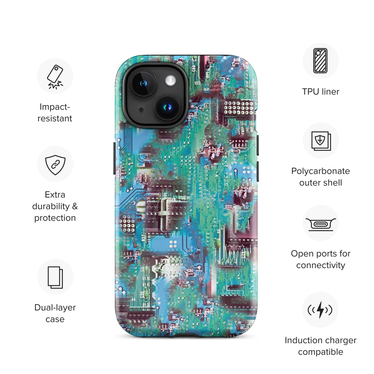 "Tech" Tough Case for iPhone®