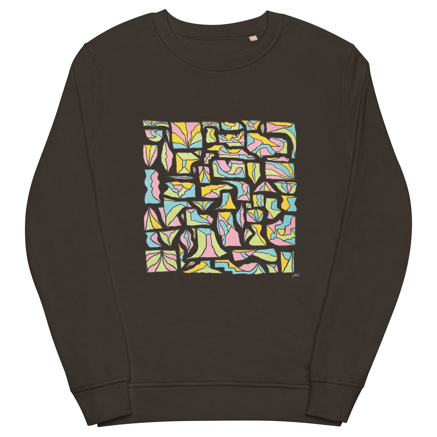 'Untitled 304' Unisex Organic Crewneck Sweatshirt