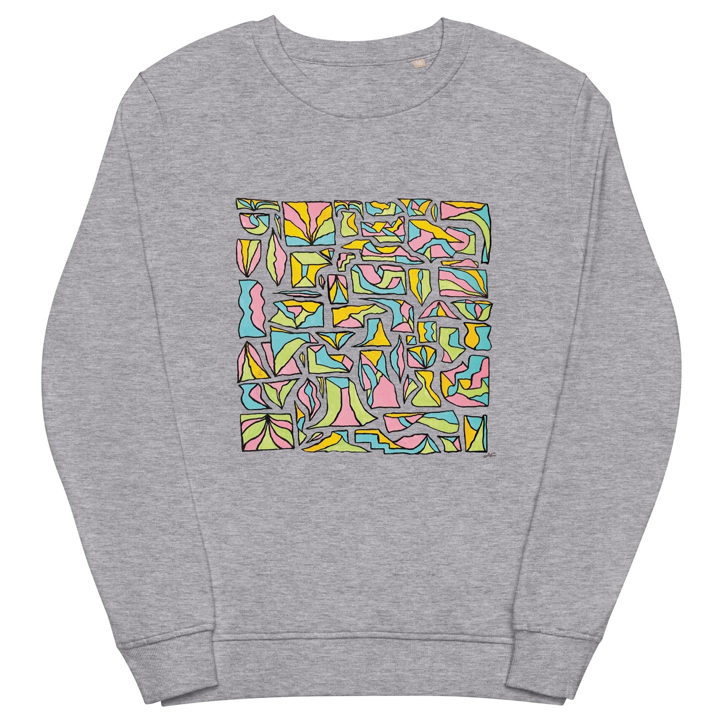 'Untitled 304' Unisex Organic Crewneck Sweatshirt