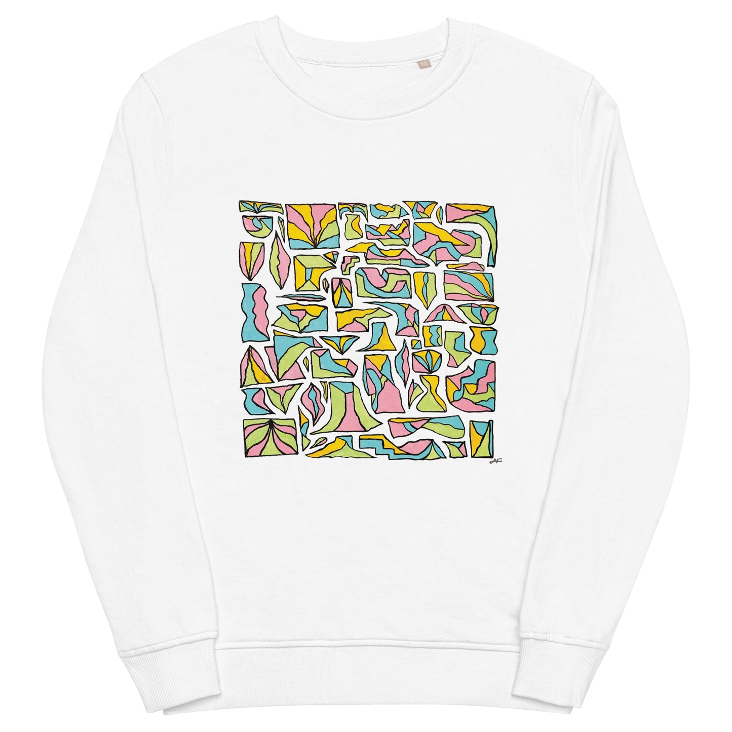 'Untitled 304' Unisex Organic Crewneck Sweatshirt