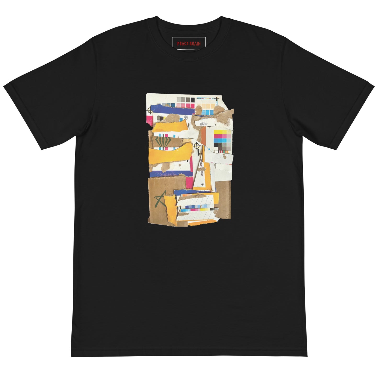 'Collage Mask No.1' Organic T-Shirt