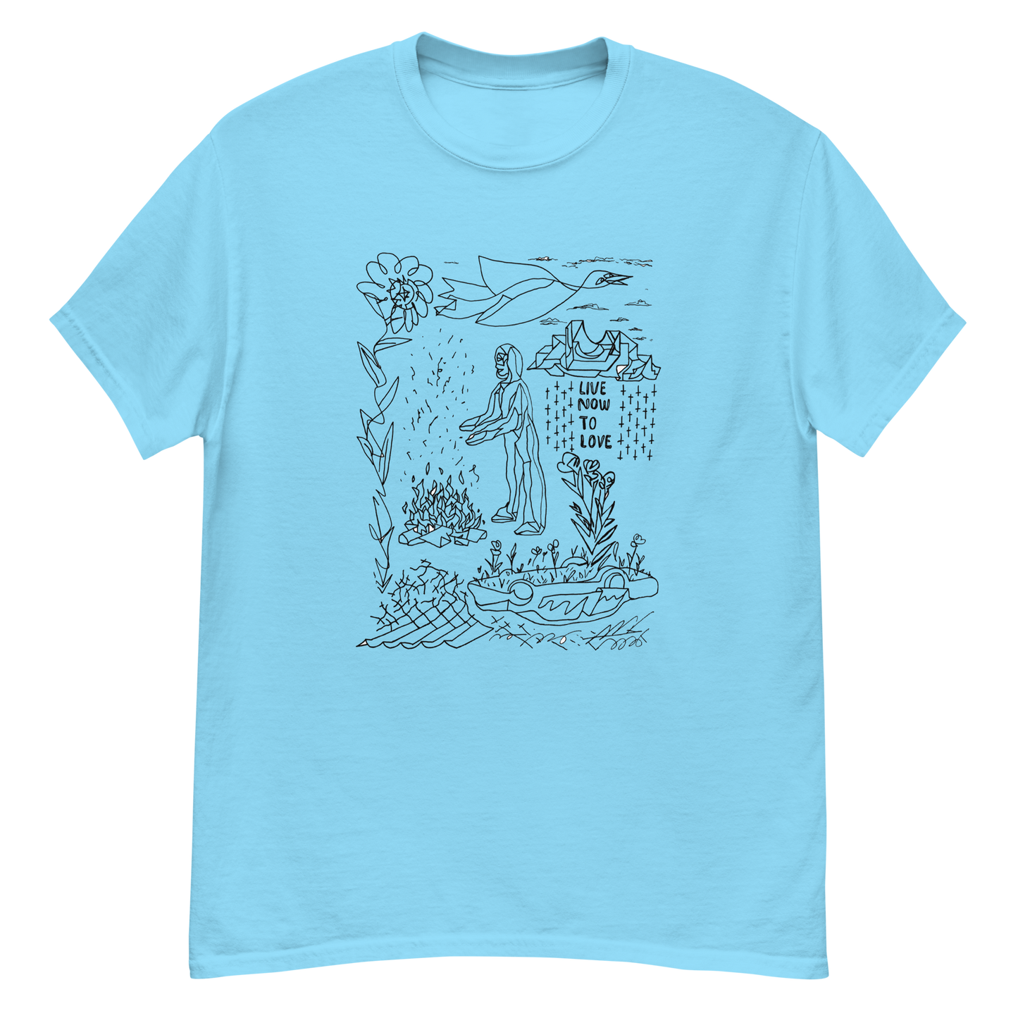 "Live to Love" tee