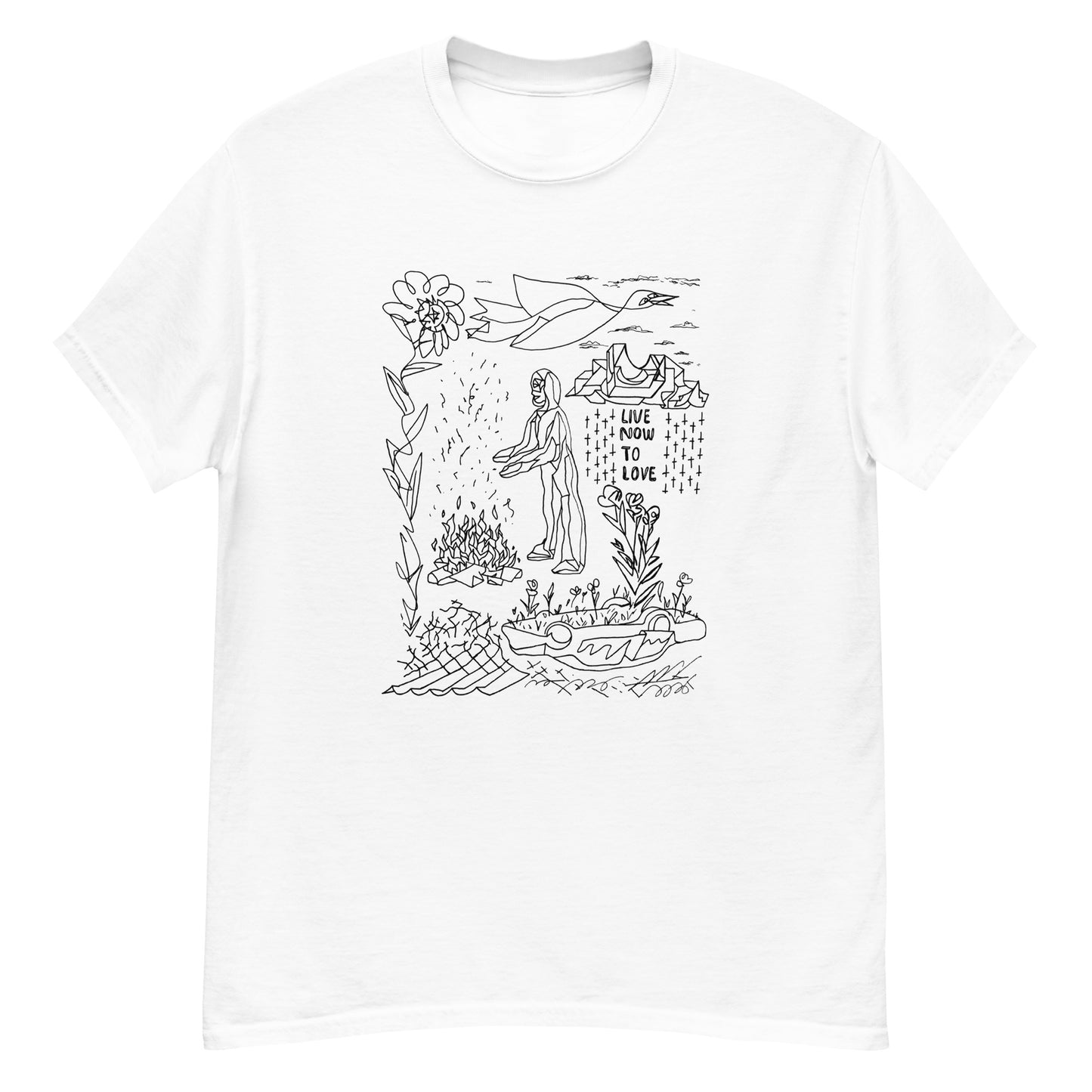 "Live to Love" tee