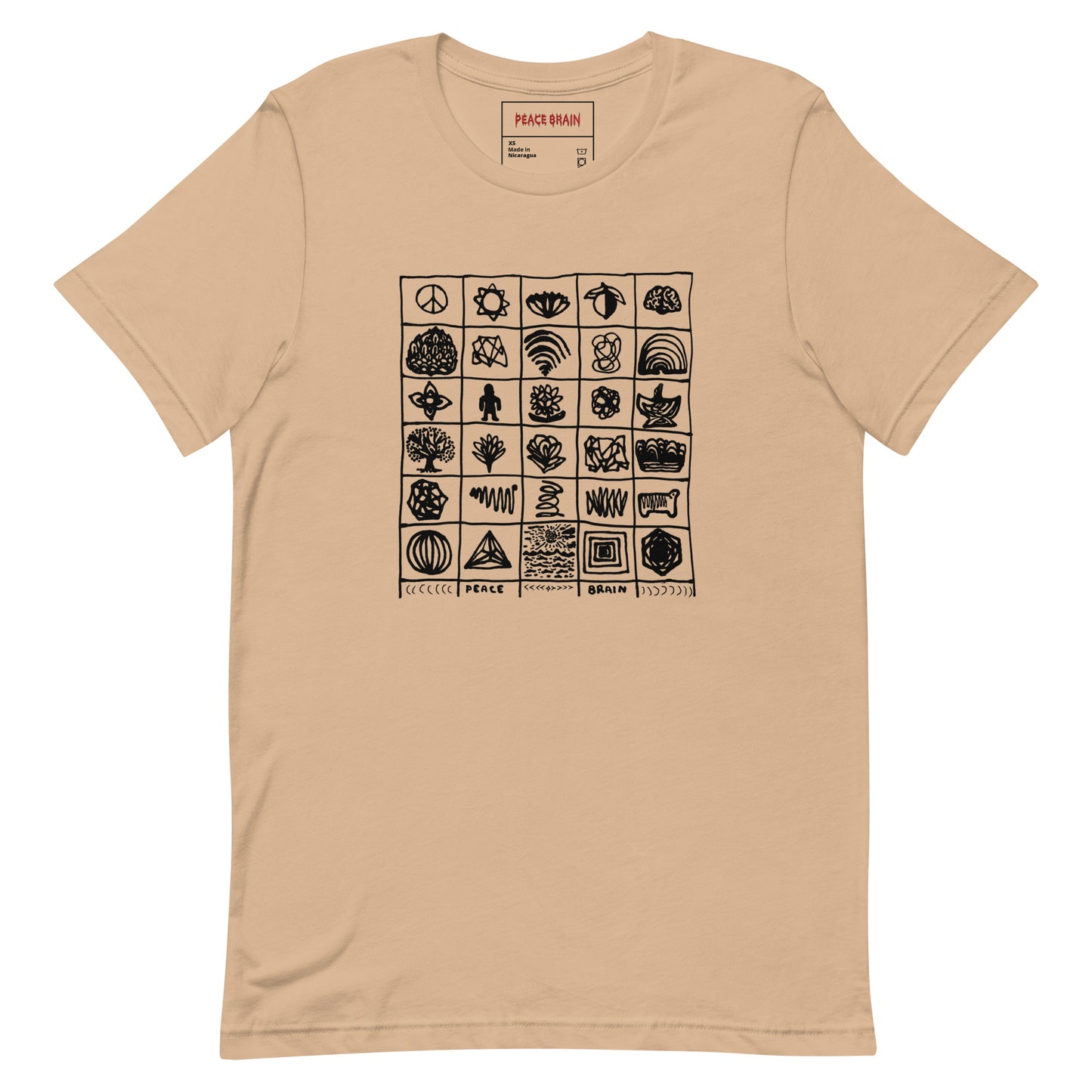 'Glyph' unisex t-shirt