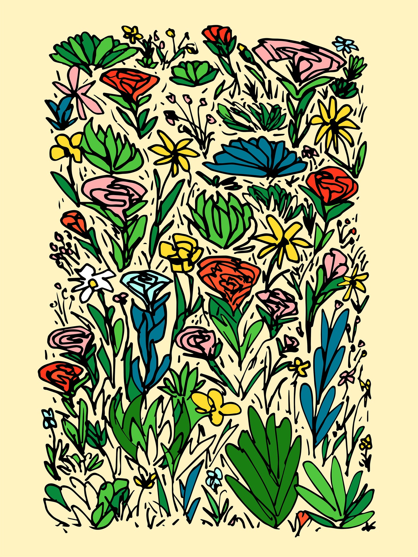 'Love Garden No.01' Poster Print