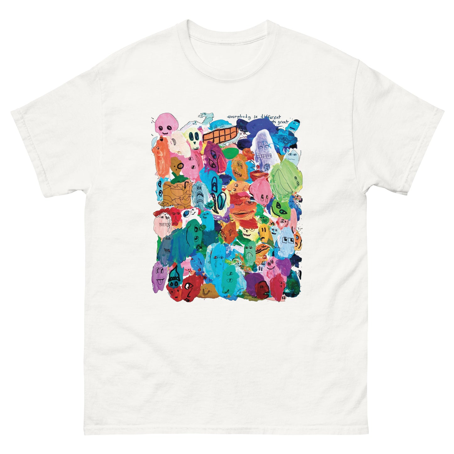 'Everybody Different. It's Great!' Unisex Classic Tee