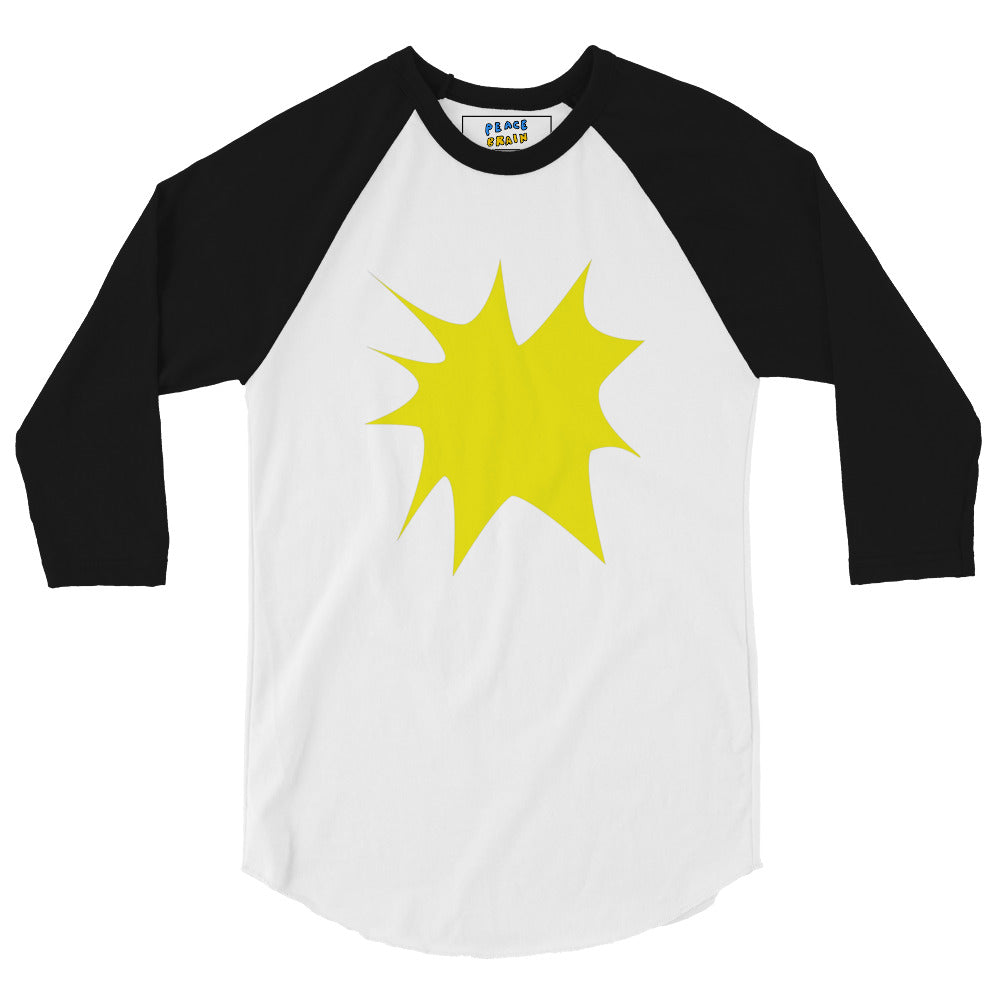 'Sun Kiss' Unisex 3/4 sleeve raglan shirt