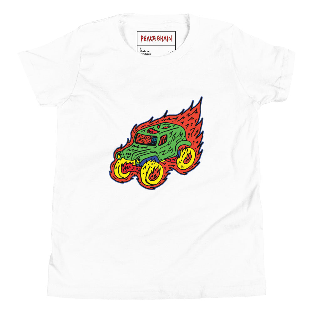 'Monster Truck' Youth Short Sleeve T-Shirt